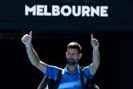 Novak Djokovic at 2025 Australian Open - Day 13 - Source: Getty
