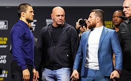 Bo Nickal's former opponent shares two-word prediction for upcoming UFC 311 fight between Merab Dvalishvili and Umar Nurmagomedov