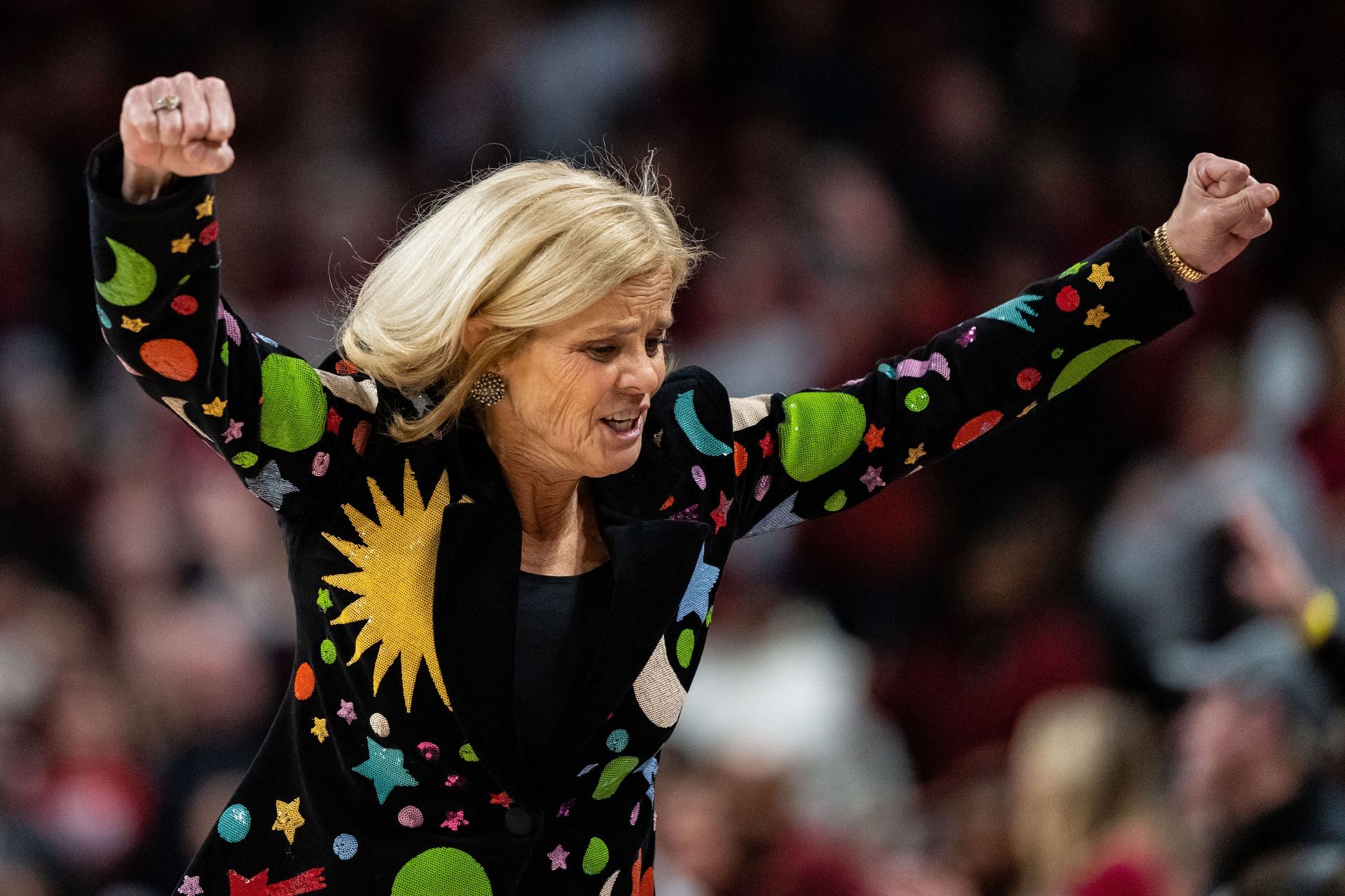 Coach Kim Mulkey of the LSU Tigers (Photo: Getty)