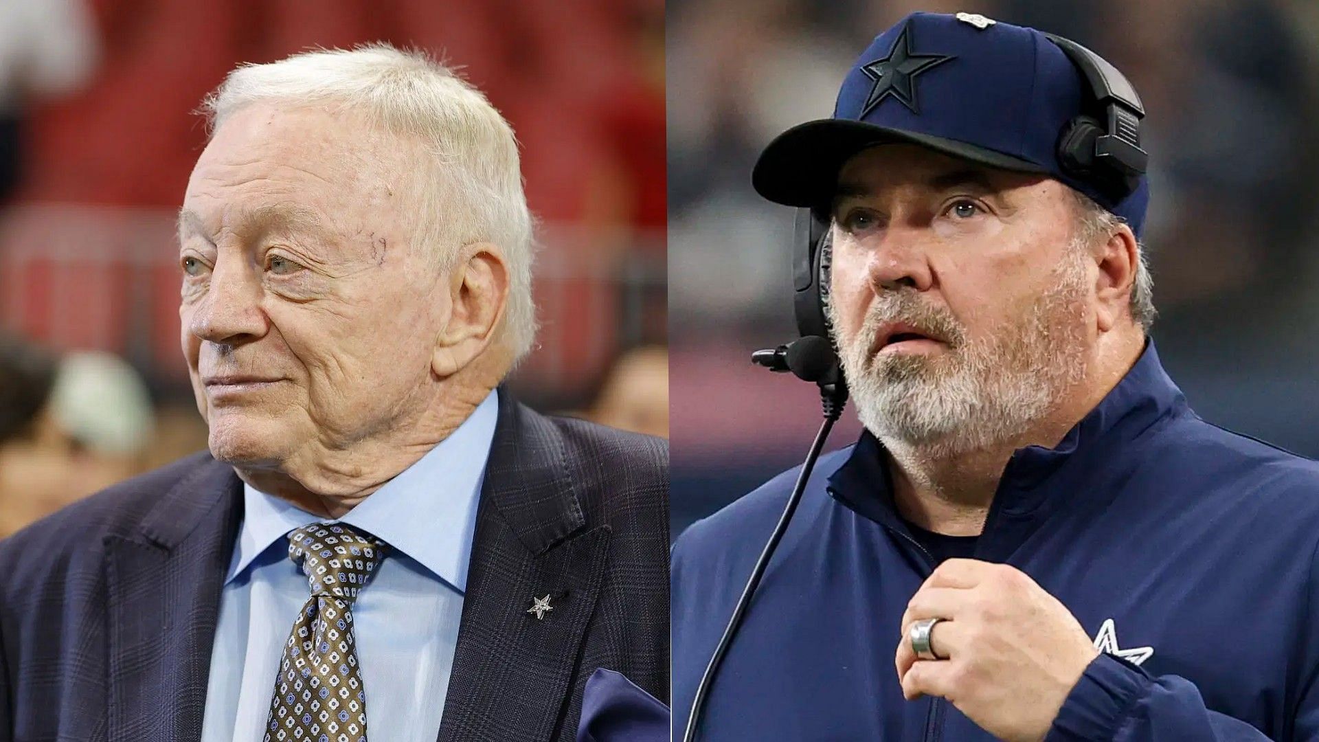 NFL analyst suggests Jerry Jones is holding Mike McCarthy hostage to upstage rival - Getty