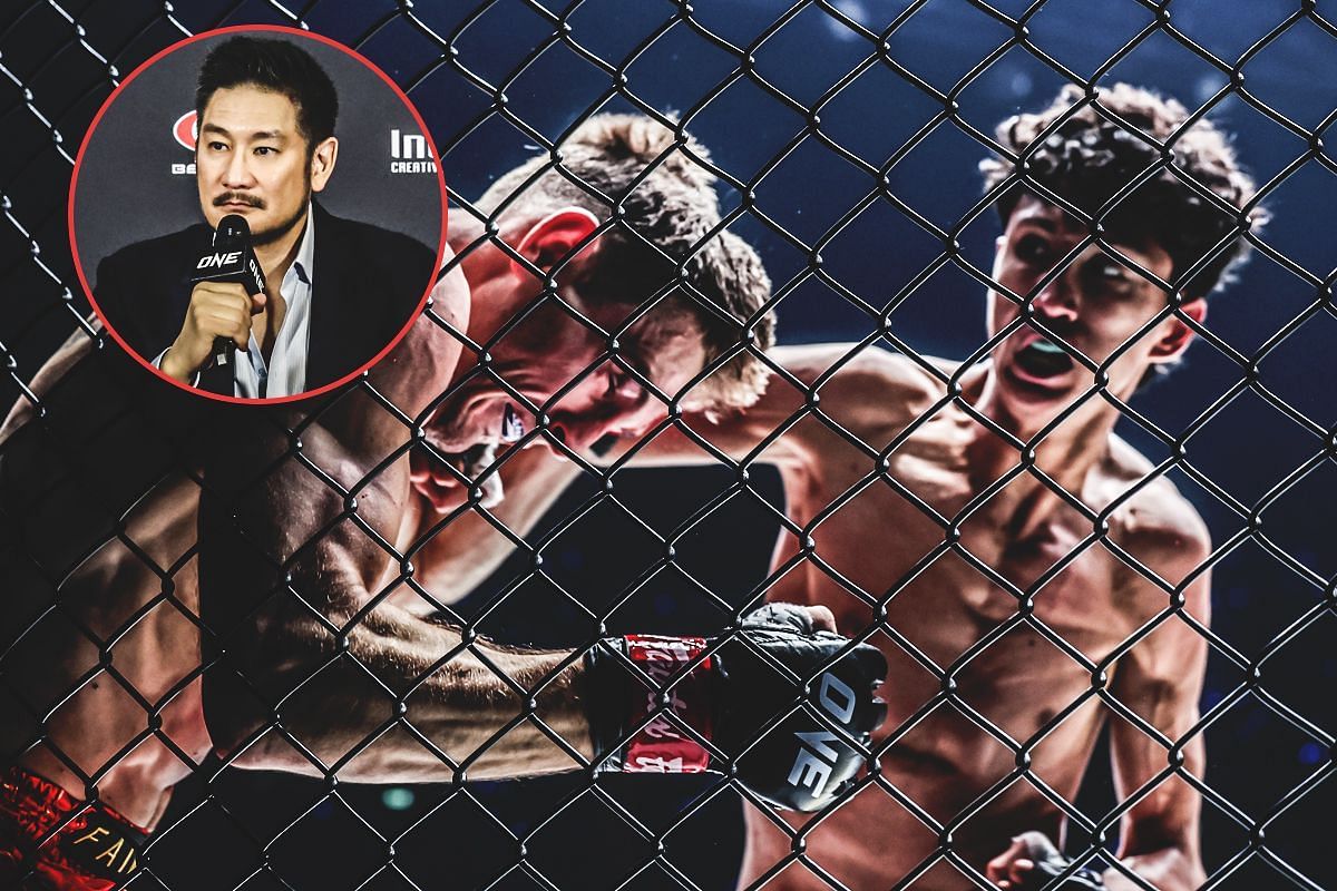 Chatri Sityodtong says Nabil Anane&rsquo;s TKO of Nico Carrillo showed his true quality. -- Photo by ONE Championship