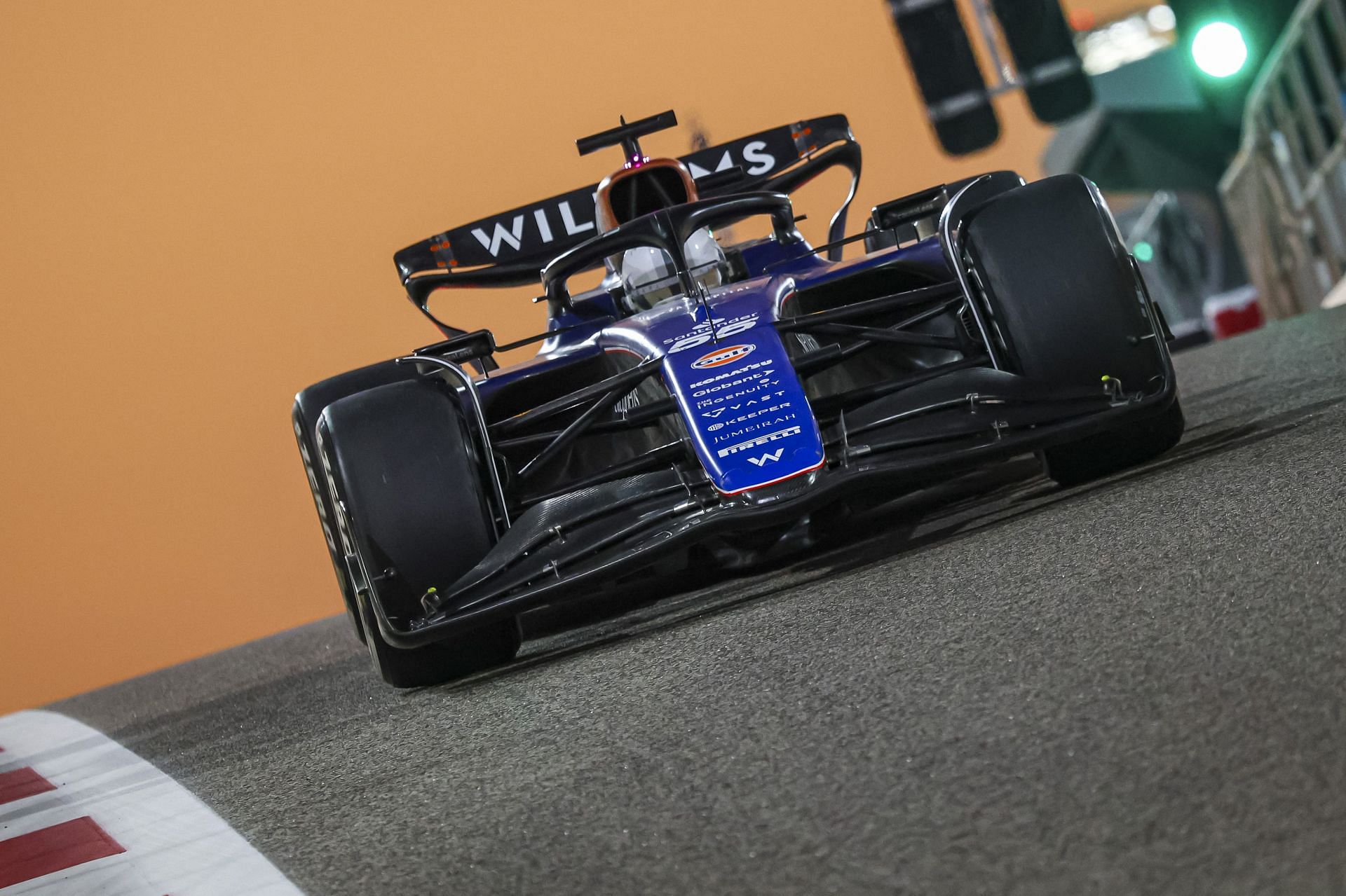 Carlos Sainz on track during post-season test day at the Yas Marina Circuit - Source: Getty