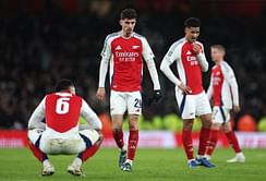 Arsenal 0-2 Newcastle: Gunners' Player Ratings as Isak and Gordon on target for resurgent Magpies in first leg win | EFL Cup 2024-25