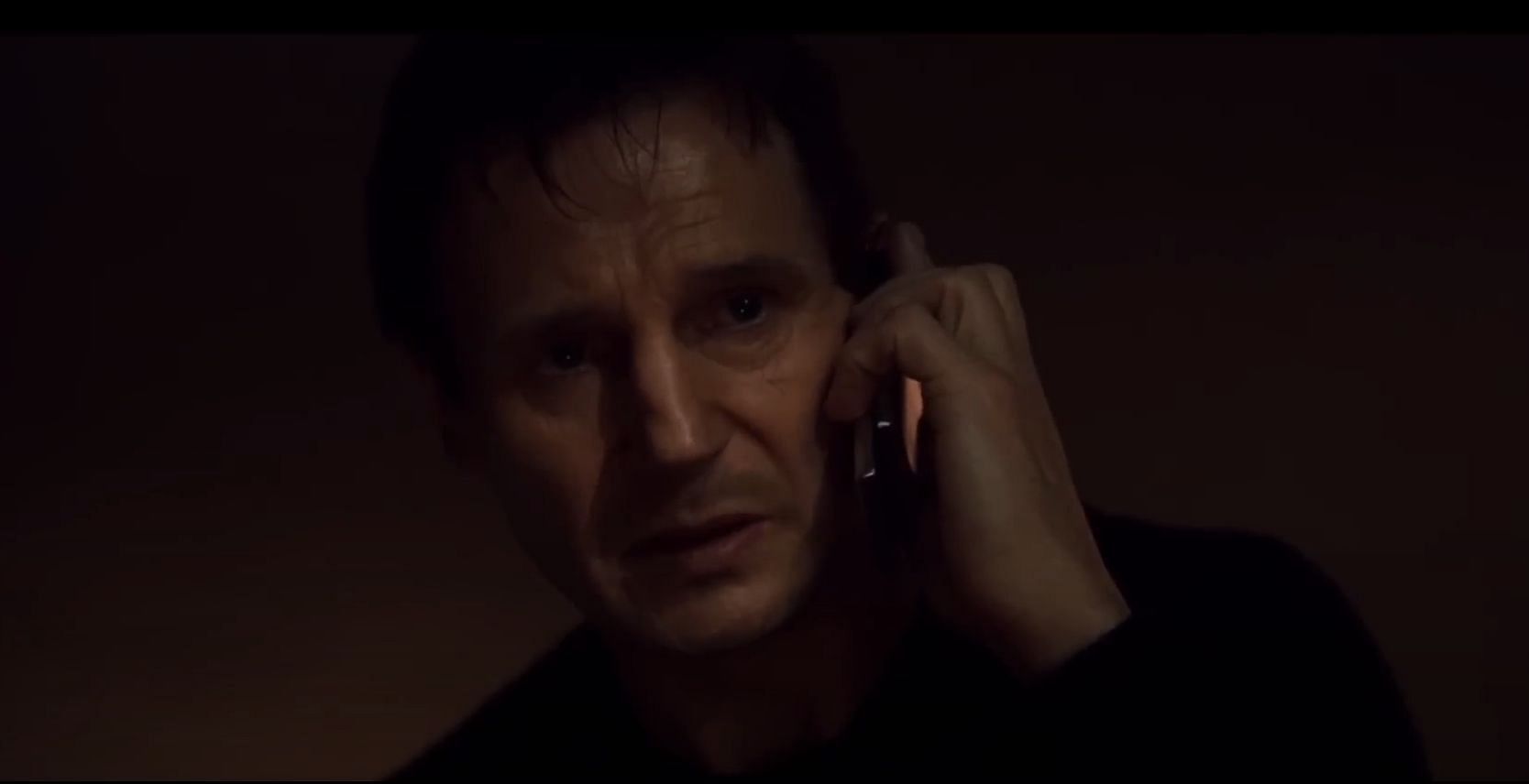 Liam Neeson stars as Bryan Mills in Taken. (Image via 20th Century Studios)