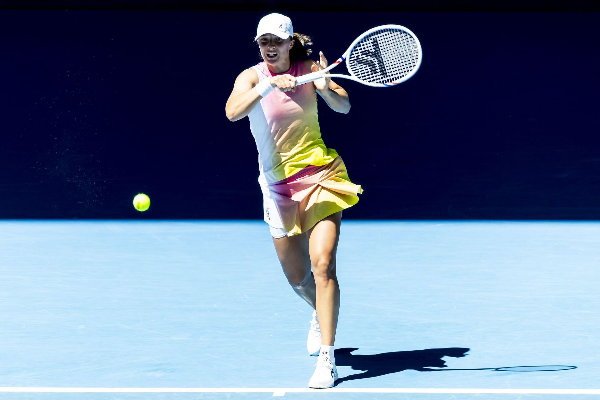 Iga Swiatek at the 2025 Australian Open [Image Source: Getty Images]