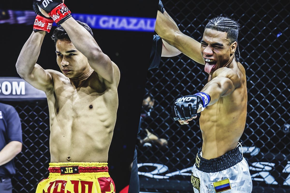 Johan Ghazali (left) and Johan Estupinan (right) | Image credit: ONE Championship