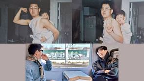 "THE CUTEST THING EVER"— Fans cherish BTS' RM's bond with his father as he shares childhood photos on Instagram