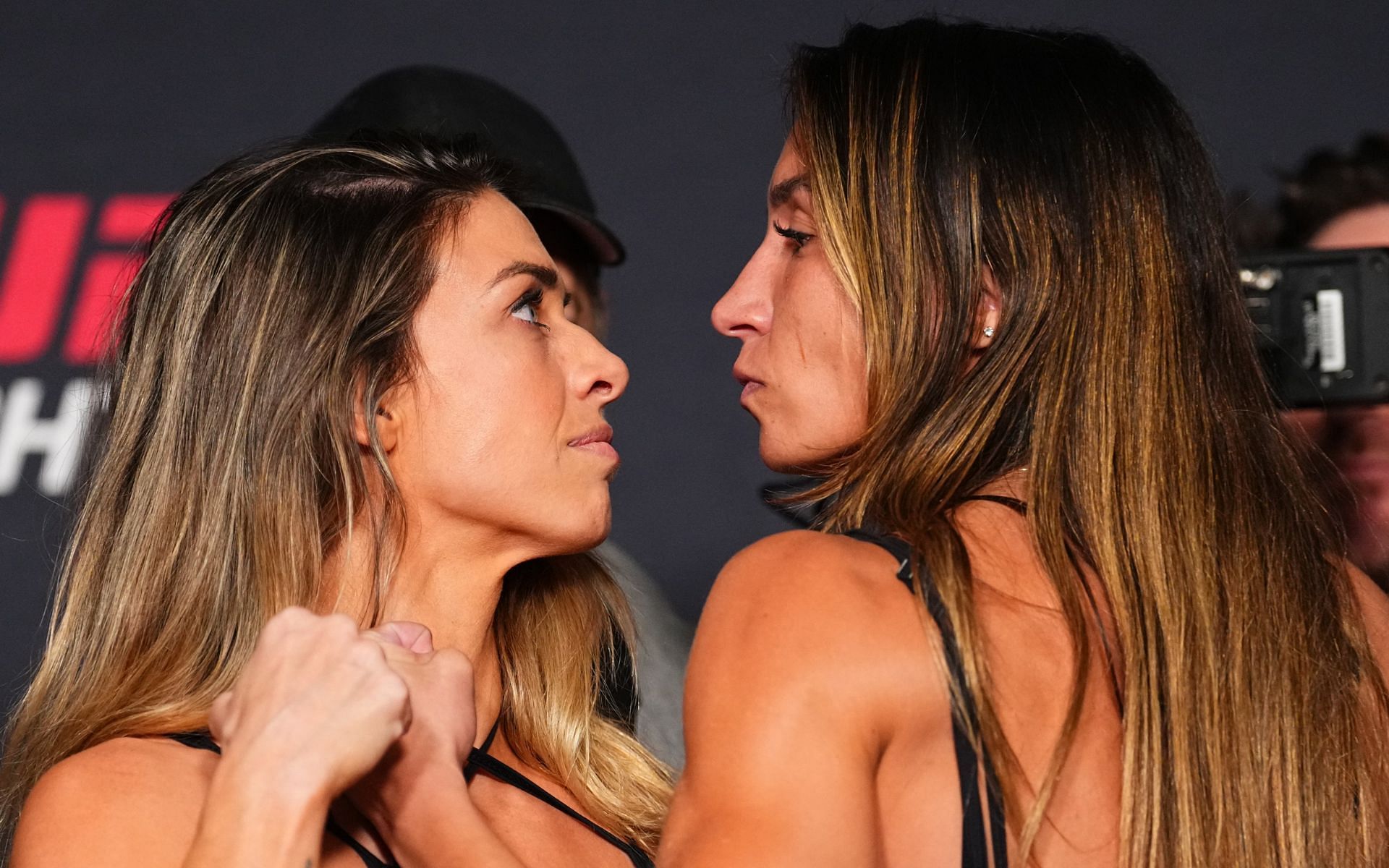 Mackenzie Dern (left) fought Amanda Ribas (right) in the UFC Vegas 101 main event. [Image courtesy: @ufc on X]