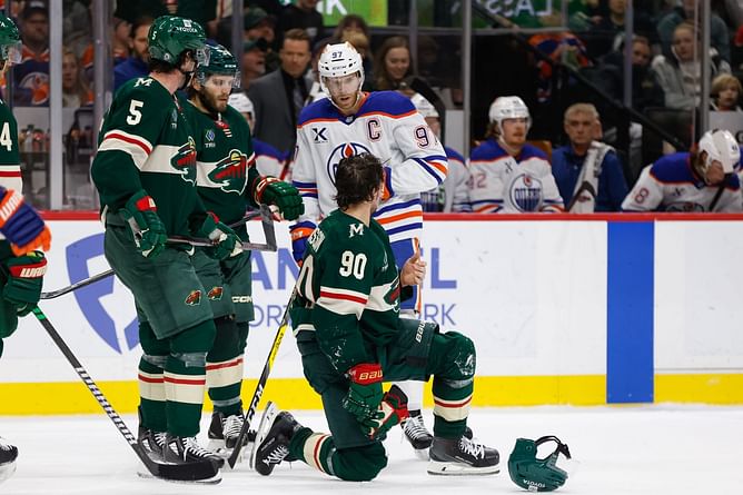 Minnesota Wild HC John Hynes "infuriated" over referees explanation for Connor McDavid's no-call elbow on Marcus Johansson