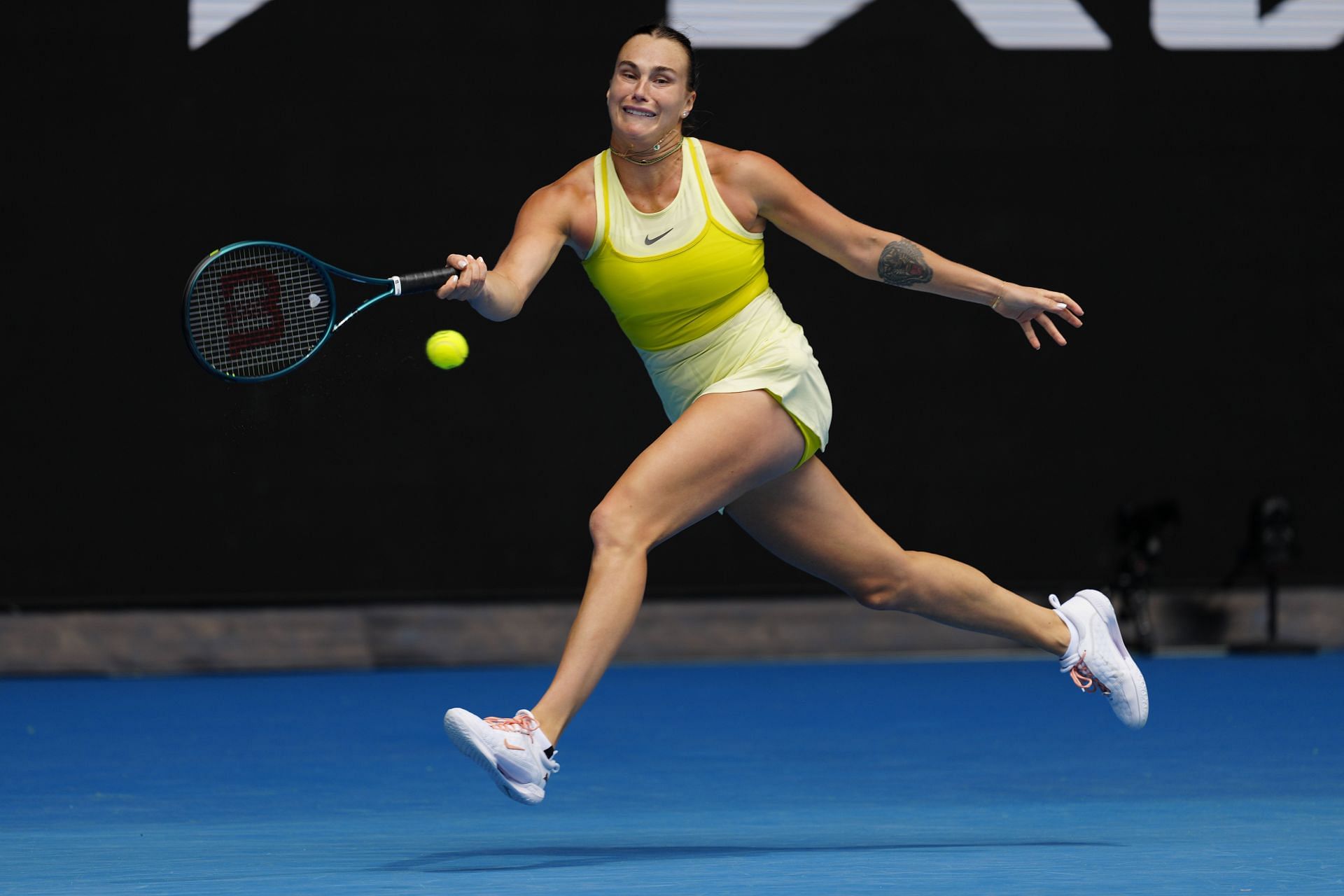 Aryna Sabalenka at the 2025 Australian Open - Source: Getty