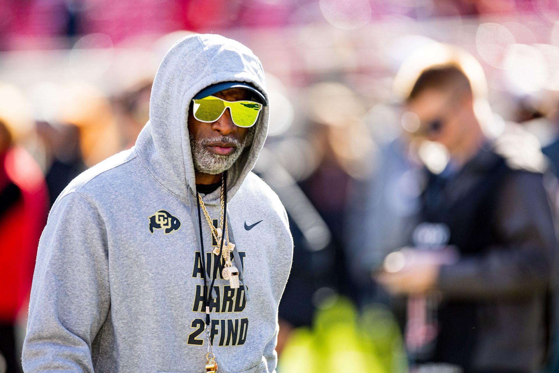 Colorado Buffaloes coach Deion Sanders. (Credits: Getty)