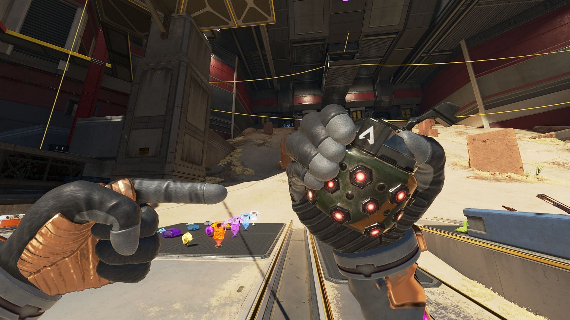 A Frag Grenade in Apex Legends (Image via EA)