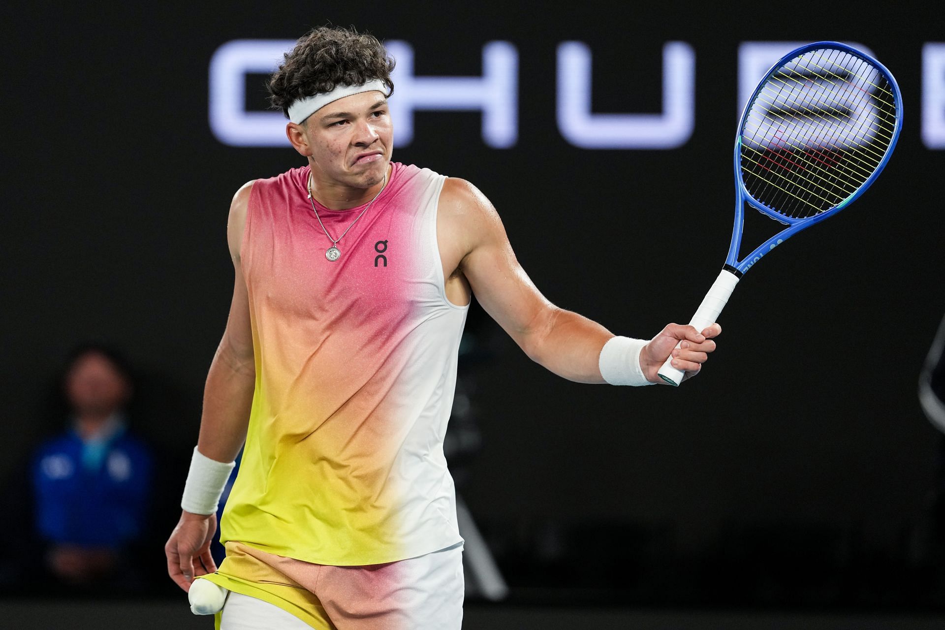 Shelton at the 2025 Australian Open [Image Source: Getty Images]