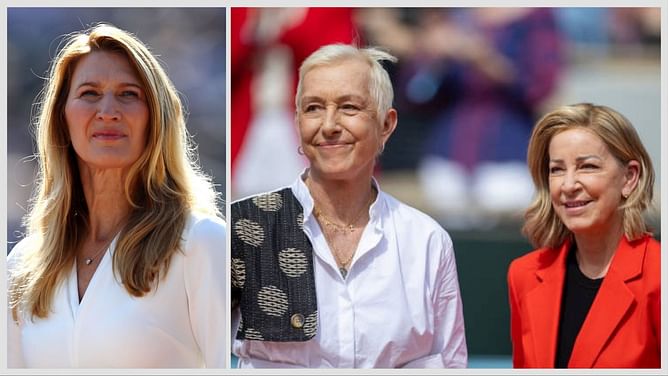 Steffi Graf makes her stand clear on tennis, bolstered by Chris Evert & Martina Navratilova, being the biggest women's sport in the world