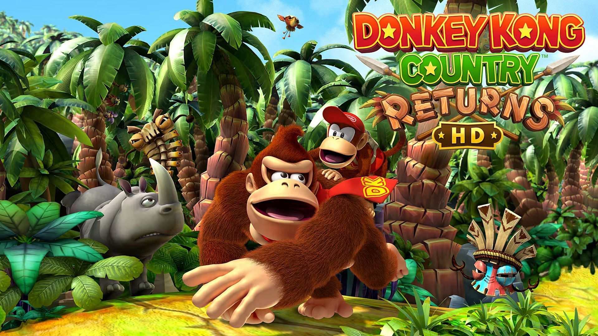 A guide for Golden Temple walkthrough in Donkey Kong Country Returns HD (Image via Nintendo)