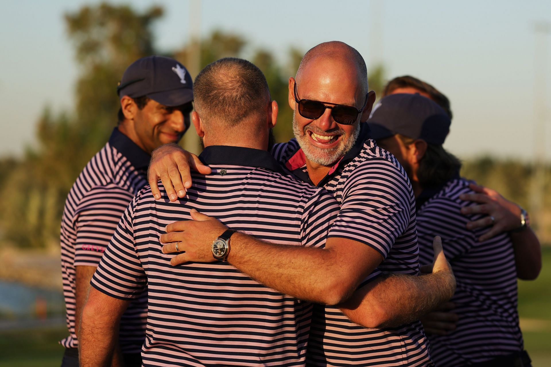 British playeres celebraiting, Team Cup 2025, Day Two, (Image via Getty).