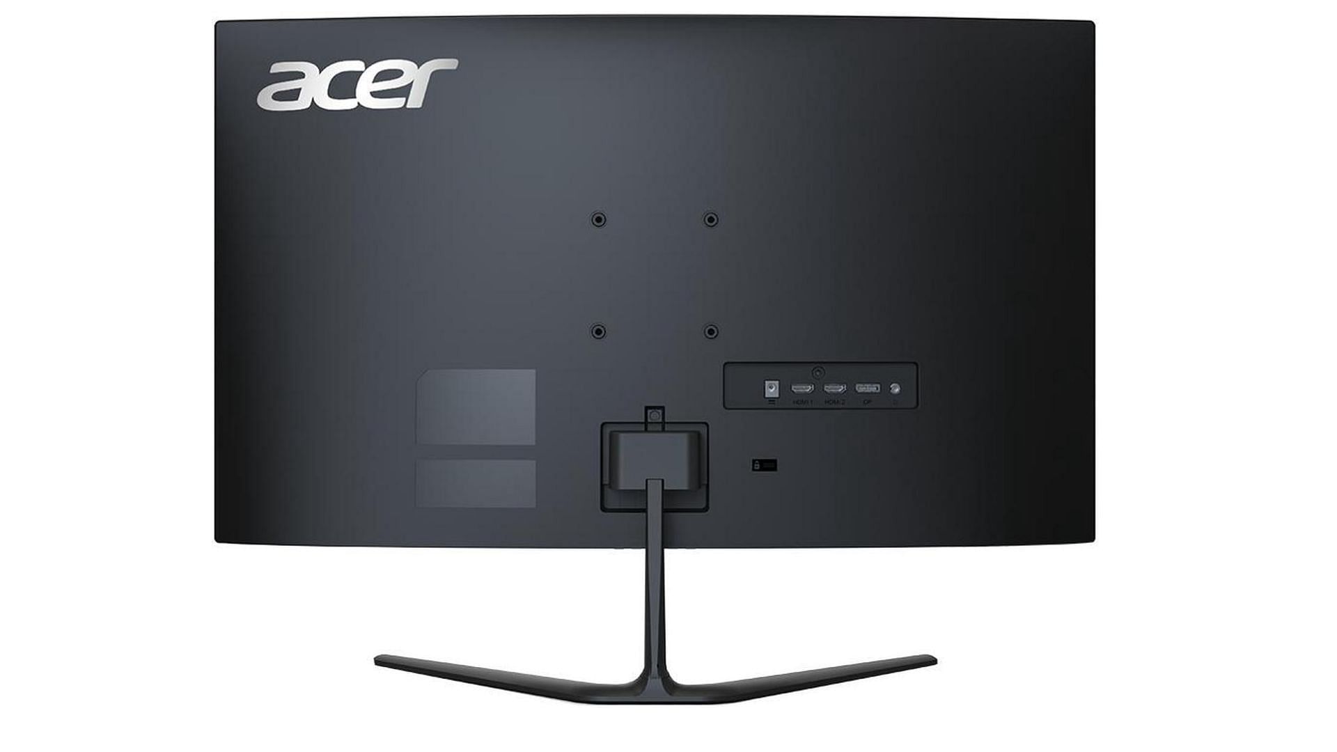 Port selection on the monitor (Image via Acer)