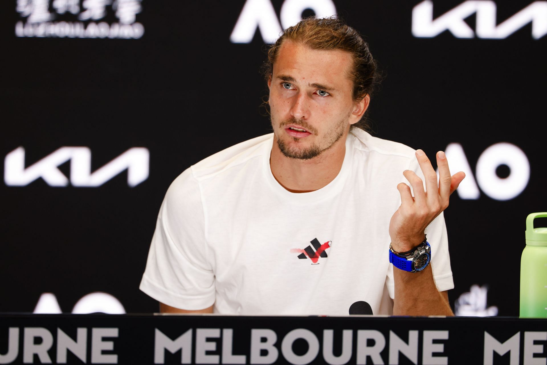 Before the start of the Australian Open - Source: Getty