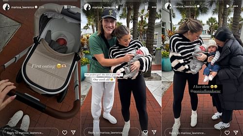 Trevor Lawrence and wife Marissa step out for first family outing with baby Shae Lynn (Image Credit: @marissa_lawrence IG)