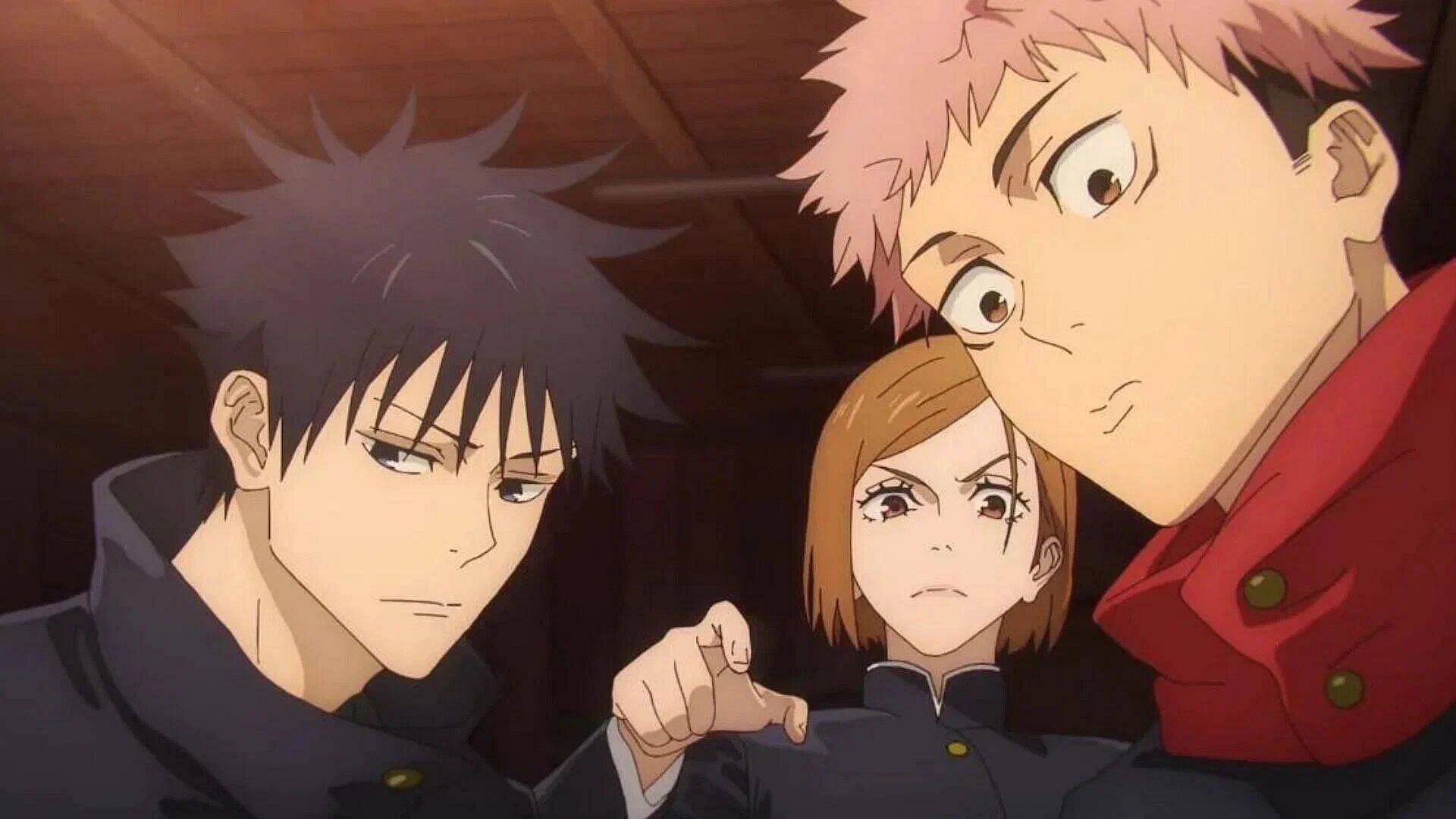 The main cast of Jujutsu Kaisen as seen in the anime (Image via MAPPA)