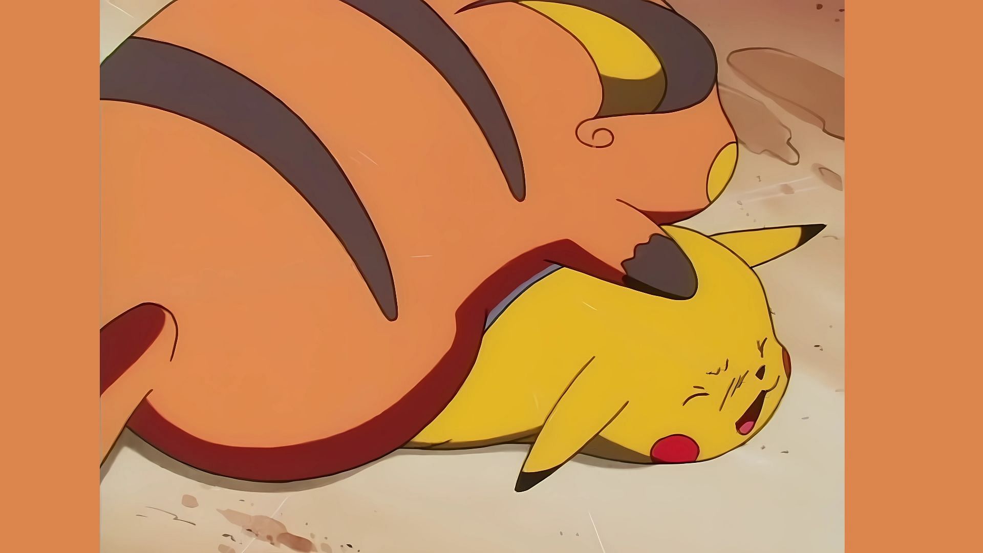 Raichu using Body Slam (Image via The Pokemon Company)