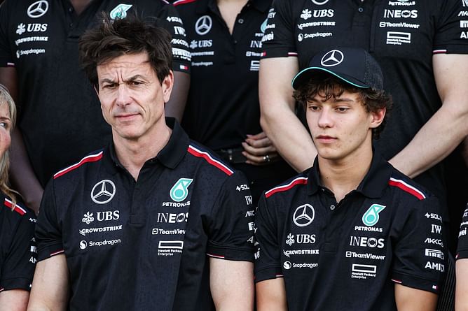 $50M former Mercedes driver backs Toto Wolff's call to sign Kimi Antonelli as Lewis Hamilton's replacement