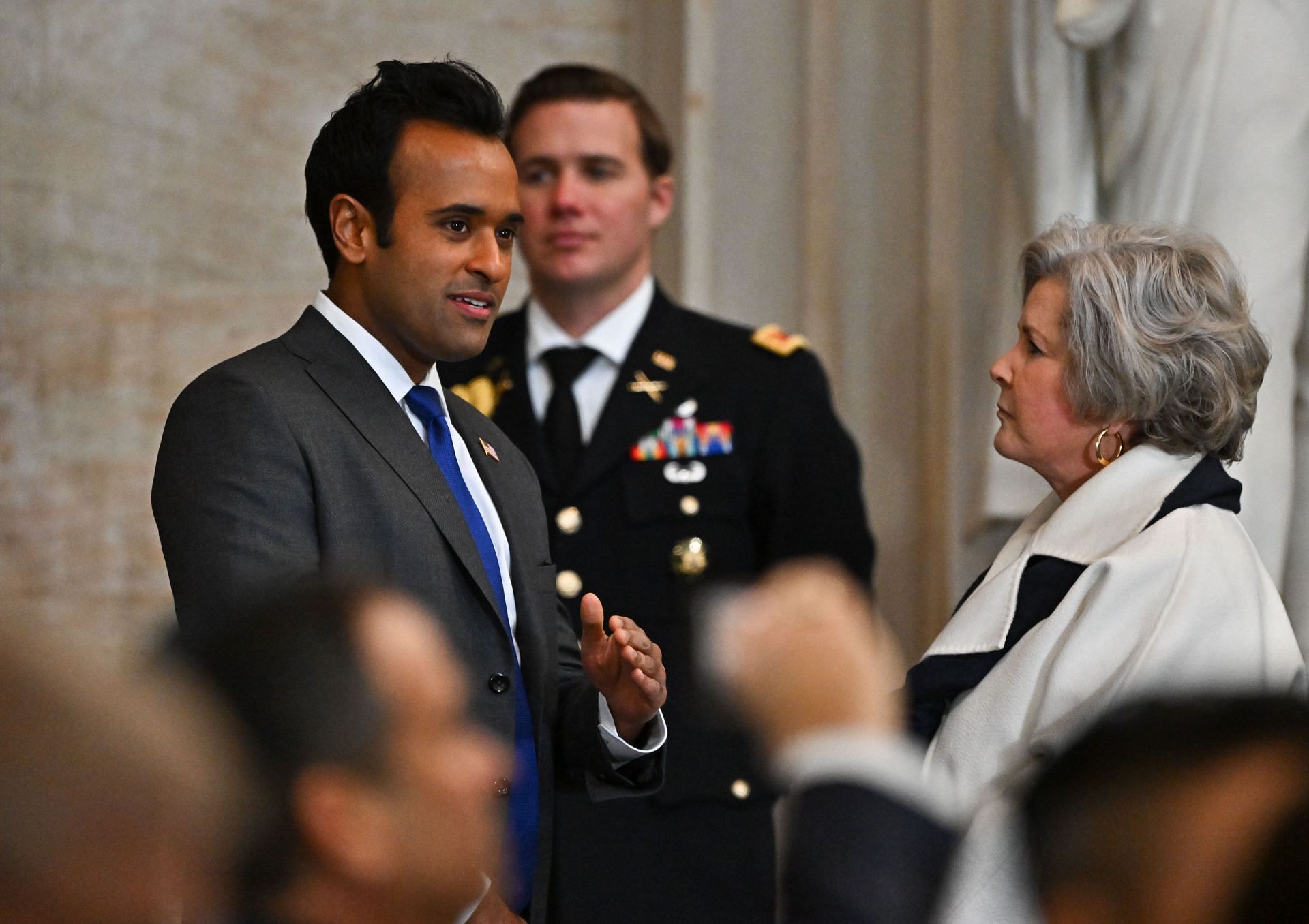 WASHINGTON, DC - JANUARY 20: Tech entrepreneur Vivek Ramaswamy - Source: Getty