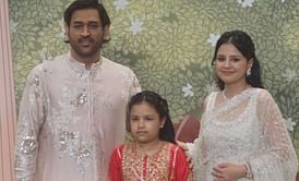 “That’s the only way to be safe” - When MS Dhoni beautifully answered whether he wants his wife around his female fans [Watch]