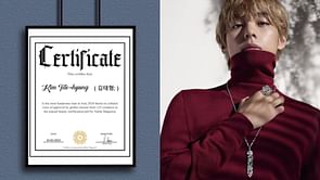 “Ofcourse no debate needed”: Fans react as BTS' Taehyung gets certified as the most handsome man in Asia 2024