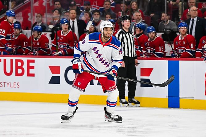 NY Rangers HC makes feelings known about K'Andre Miller's step-up in offense after slow start