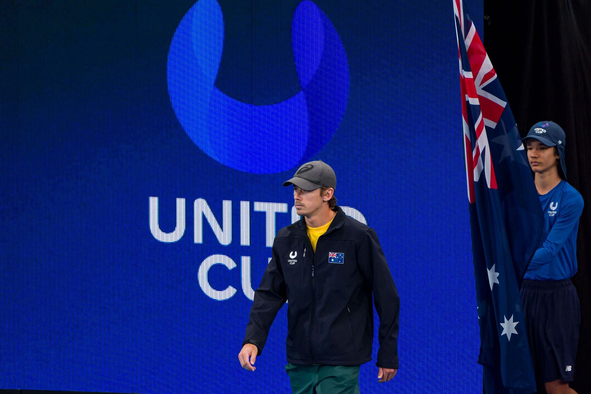 Alex De Minaur at the 2025 United Cup - Source: Getty