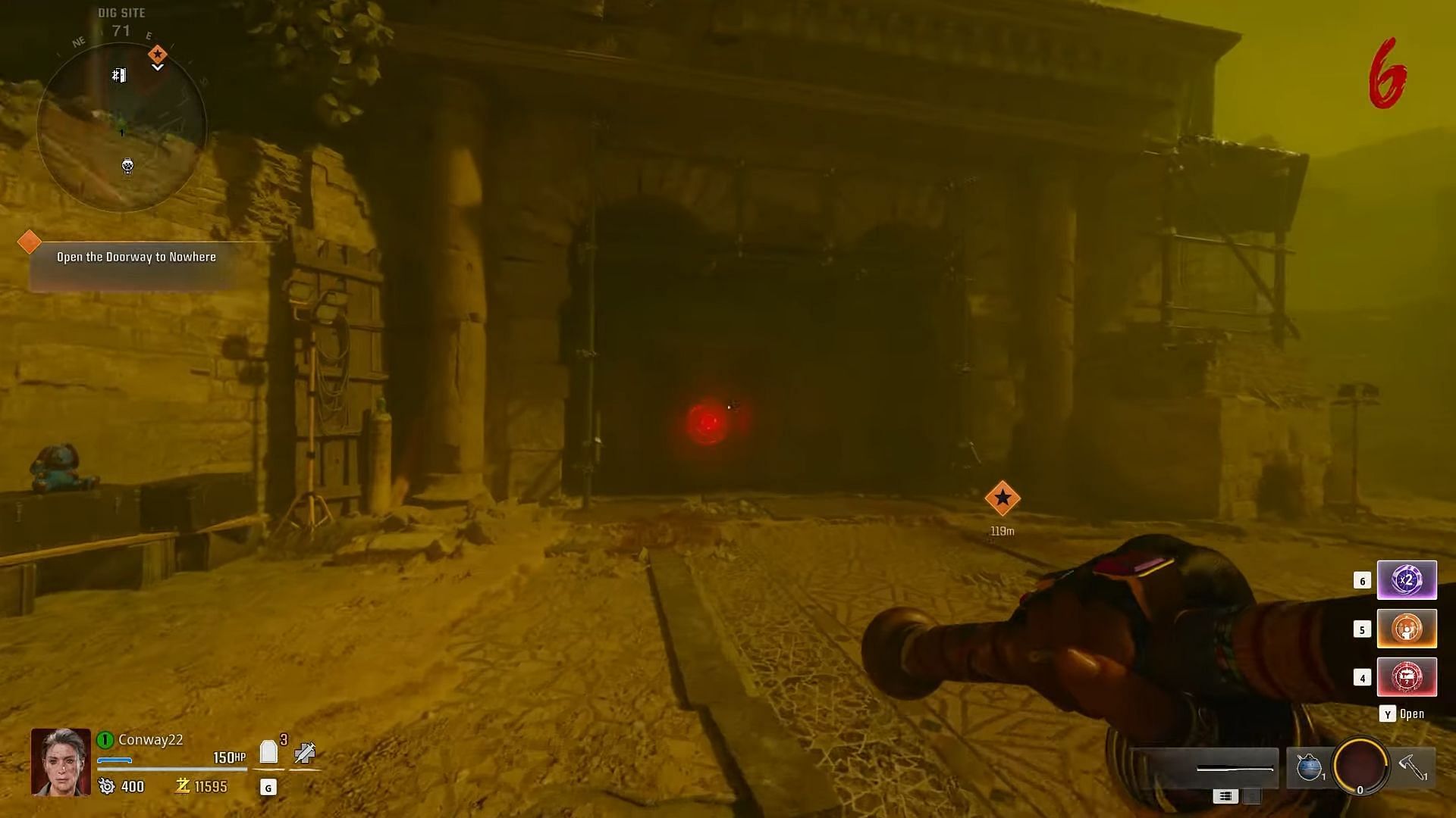 Doorway to Nowhere (Image via Activision and youtube.com/@MrRoflWaffles)