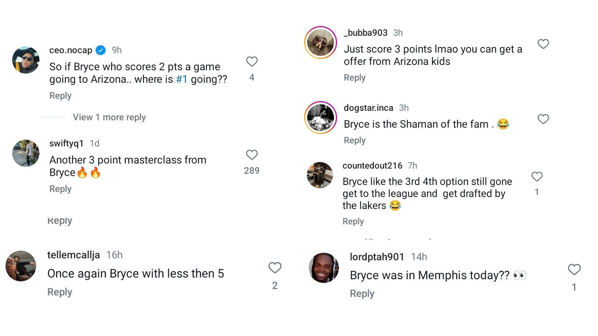 &quot;Another 3 point masterclass from Bryce&quot;: Hoops fans mock LeBron James&#039; son Bryce James&#039; despite Sierra Canyon&#039;s win. (Image via Instagram @ballislife)