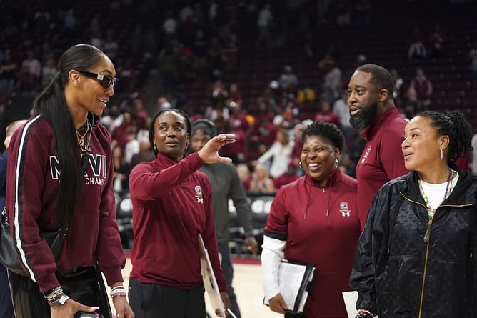 “Living her best life and she’s only in her 20s”: When Dawn Staley credited A’ja Wilson for finding herself