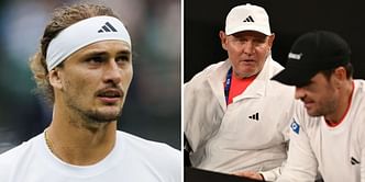 "Alexander Zverev tries so hard"; "So f**king jarring and weird" - Fans react to German roasting father & brother at Australian Open