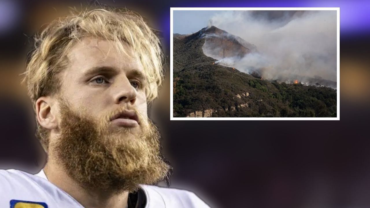 Cooper Kupp (Source: Getty) | LA Wildfire (Source: Imagn)