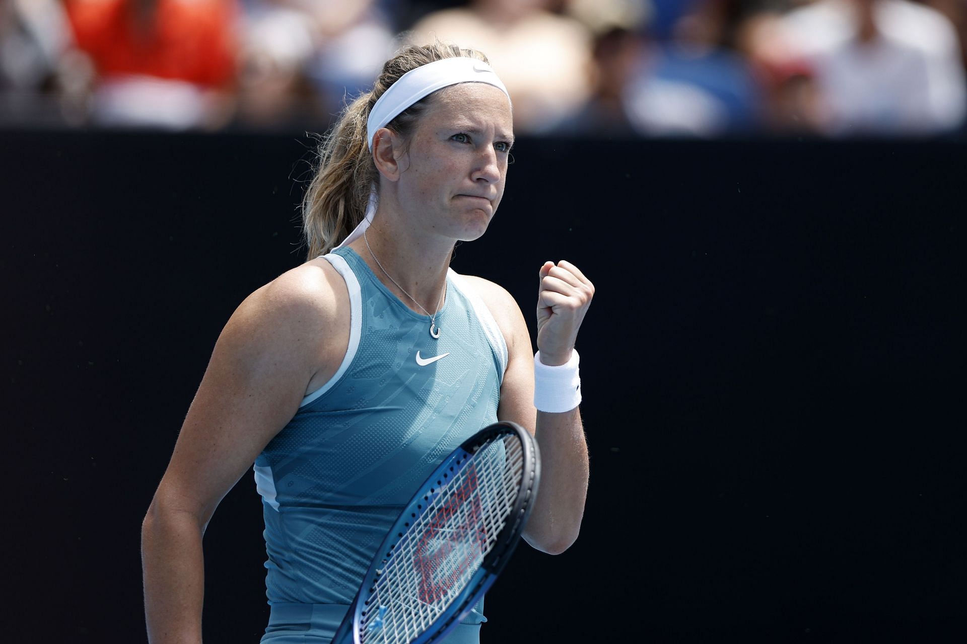 Victoria Azarenka at the Australian Open 2025. (Photo: Getty)