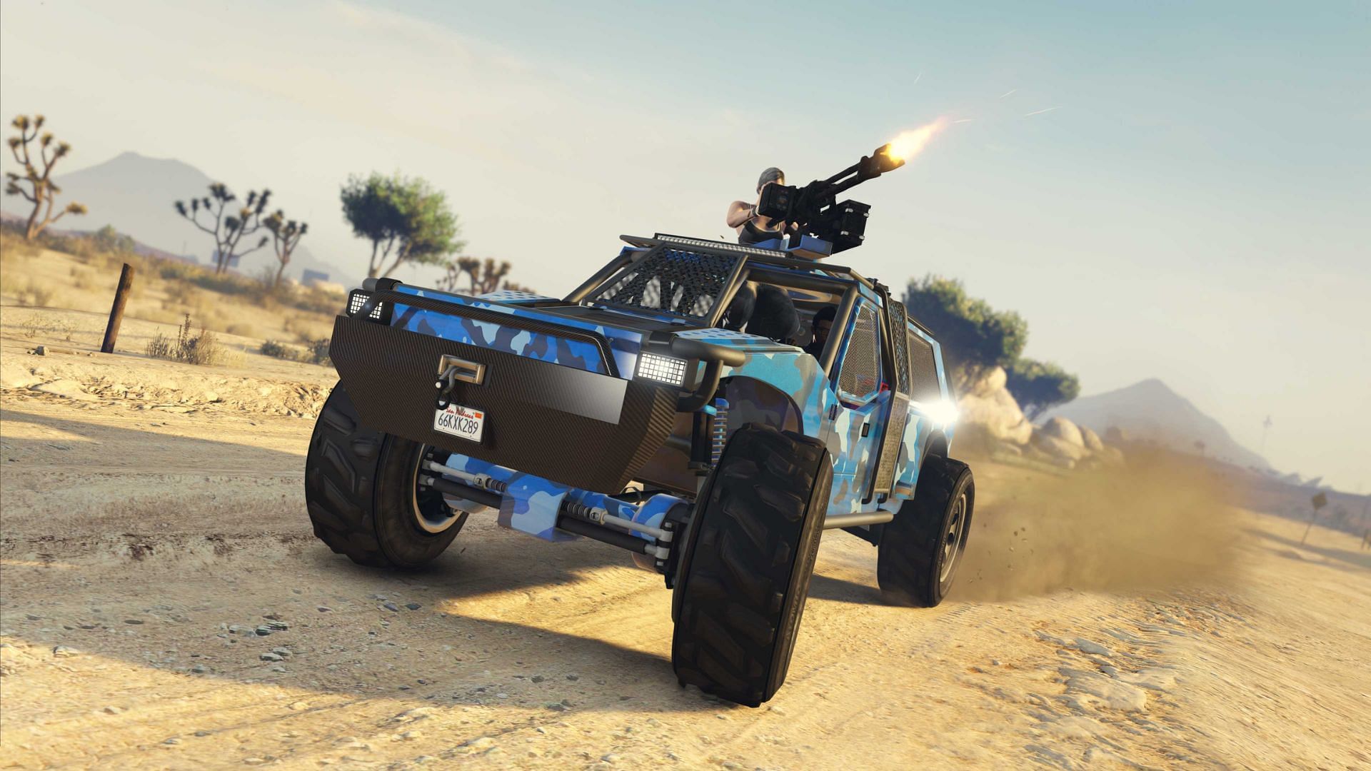 A picture of HVY Barrage (Image via Rockstar Games)