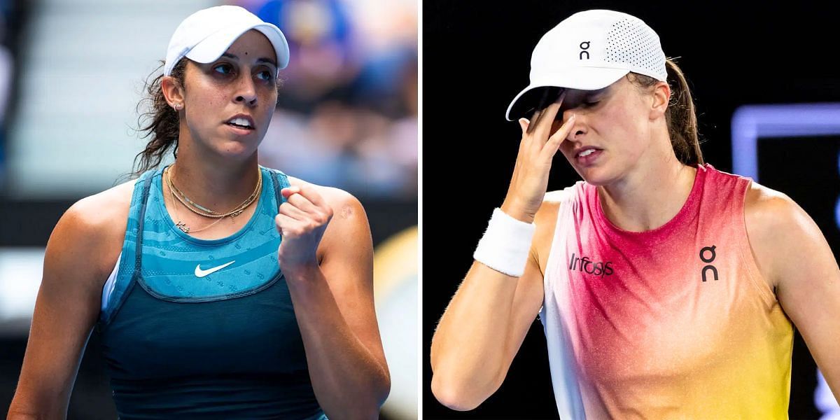 Madison Keys (L) and Iga Swiatek (R) (Image Source: Getty)