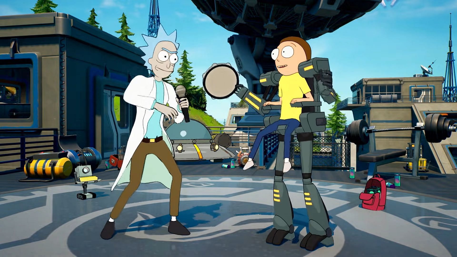 Another Fortnite x Rick And Morty colalboration could be coming soon (Image via Epic Games)