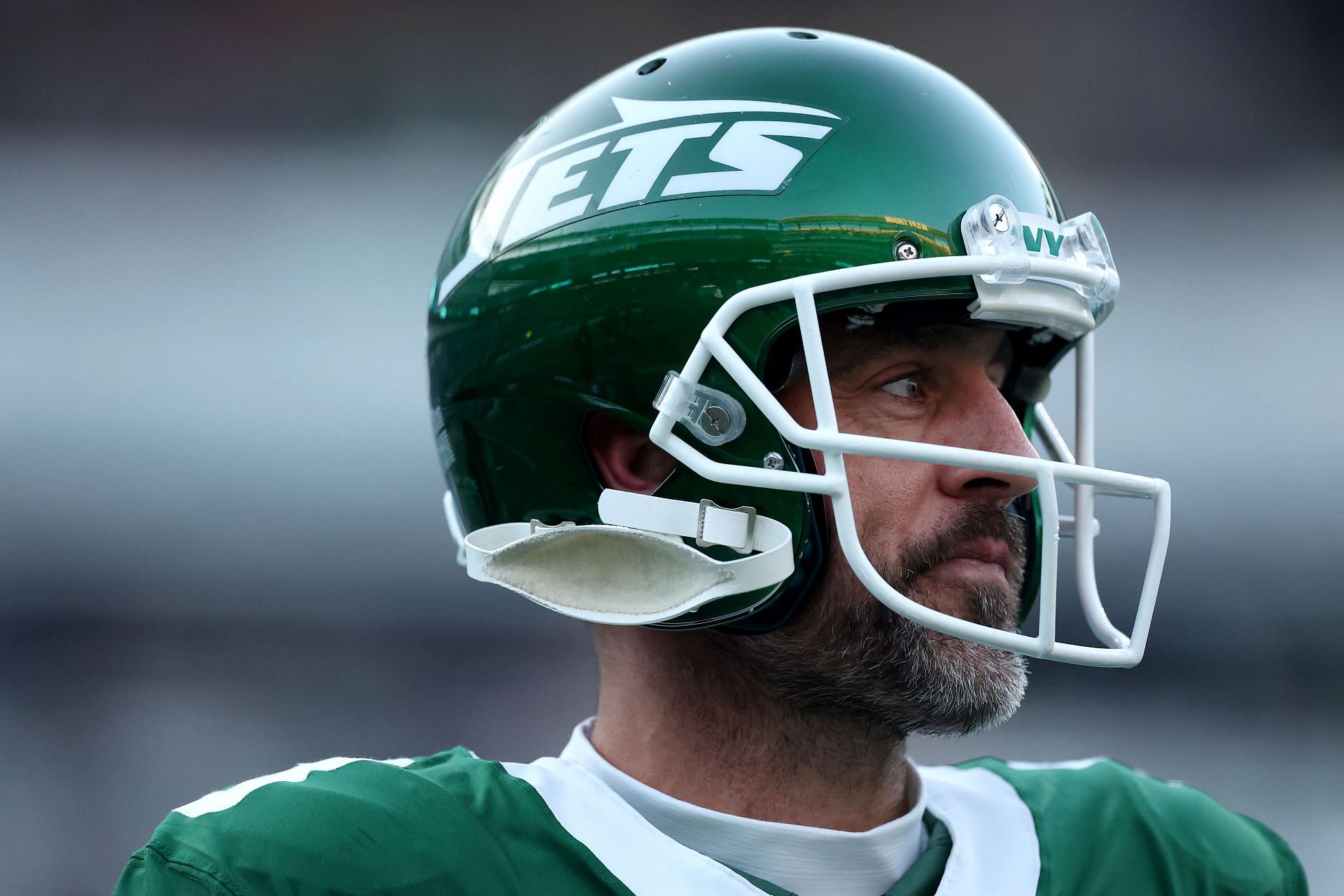 Aaron Rodgers at Miami Dolphins v New York Jets - Source: Getty