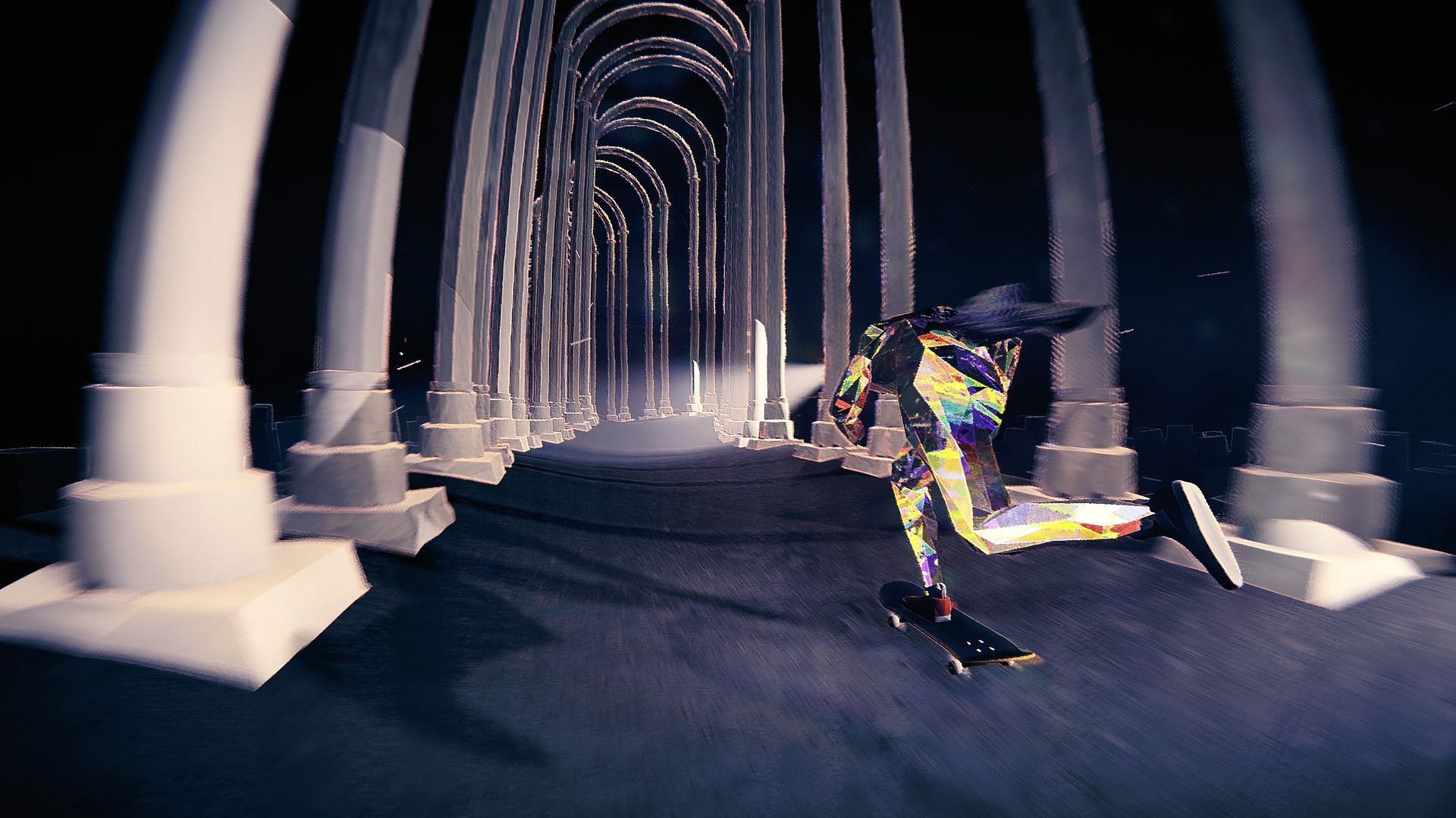 A still from Skate Story (Image via Devolver Digital)