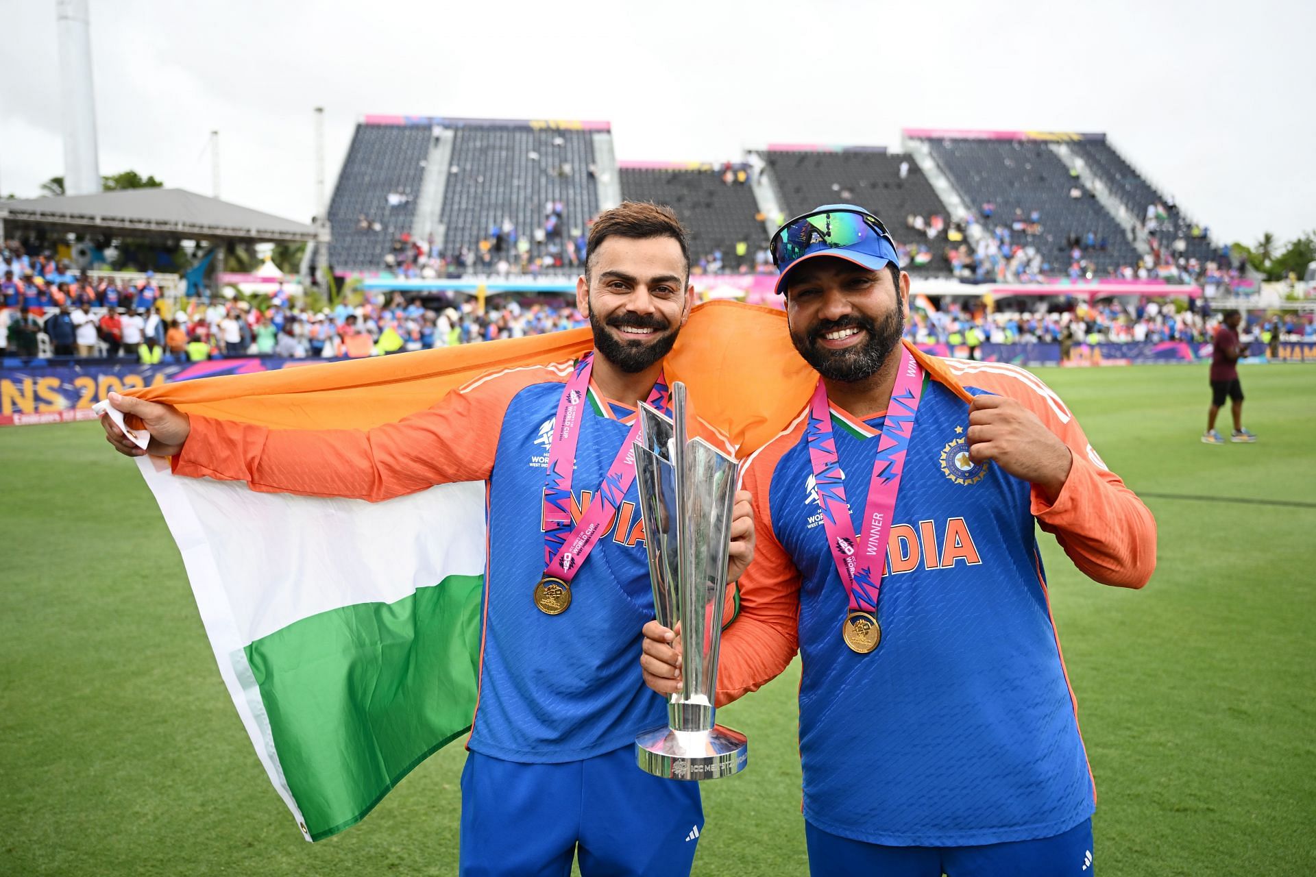 South Africa v India: Final - ICC Men&#039;s T20 Cricket World Cup West Indies &amp; USA 2024