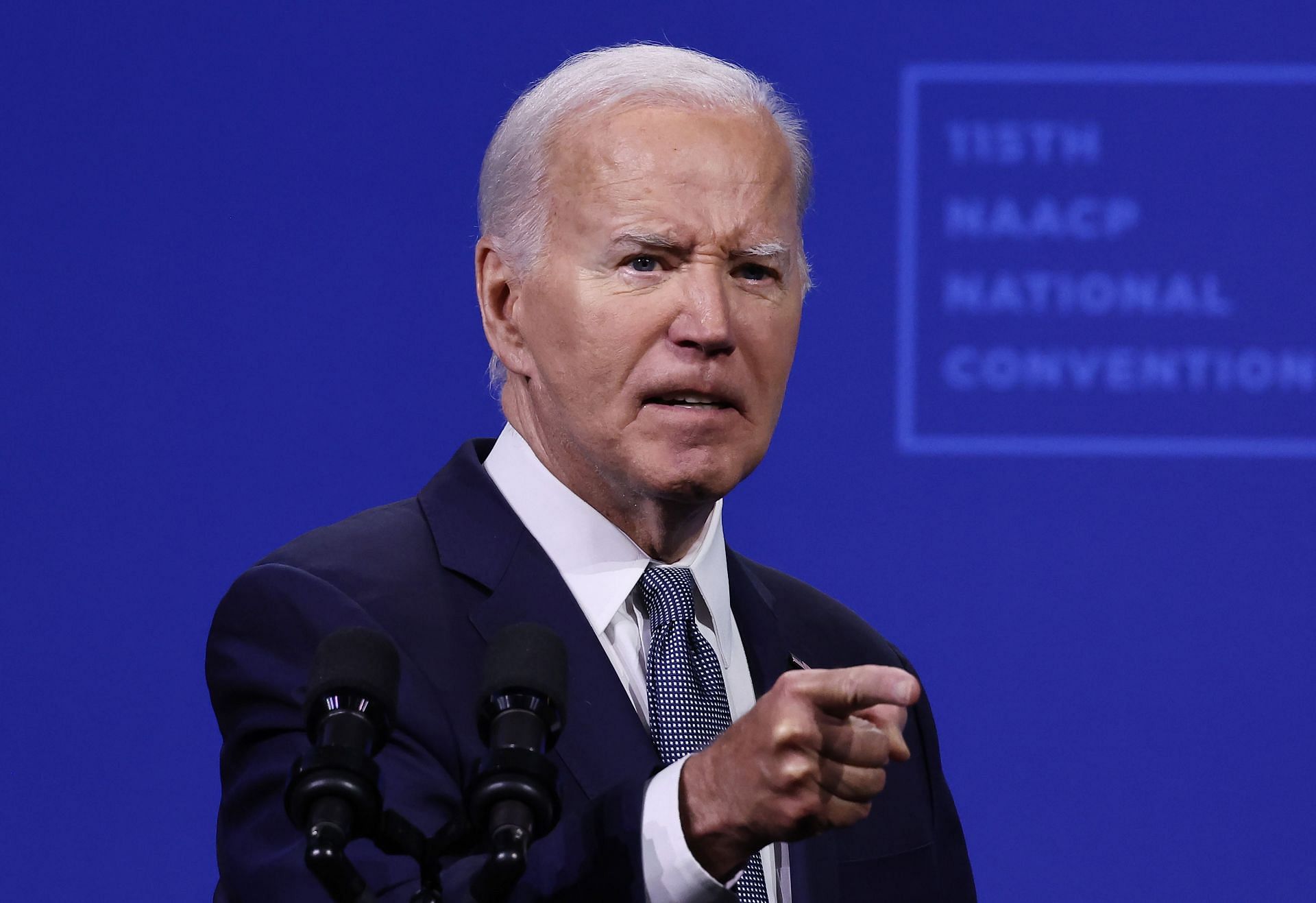 President Biden Addresses NAACP Convention In Las Vegas - Source: Getty