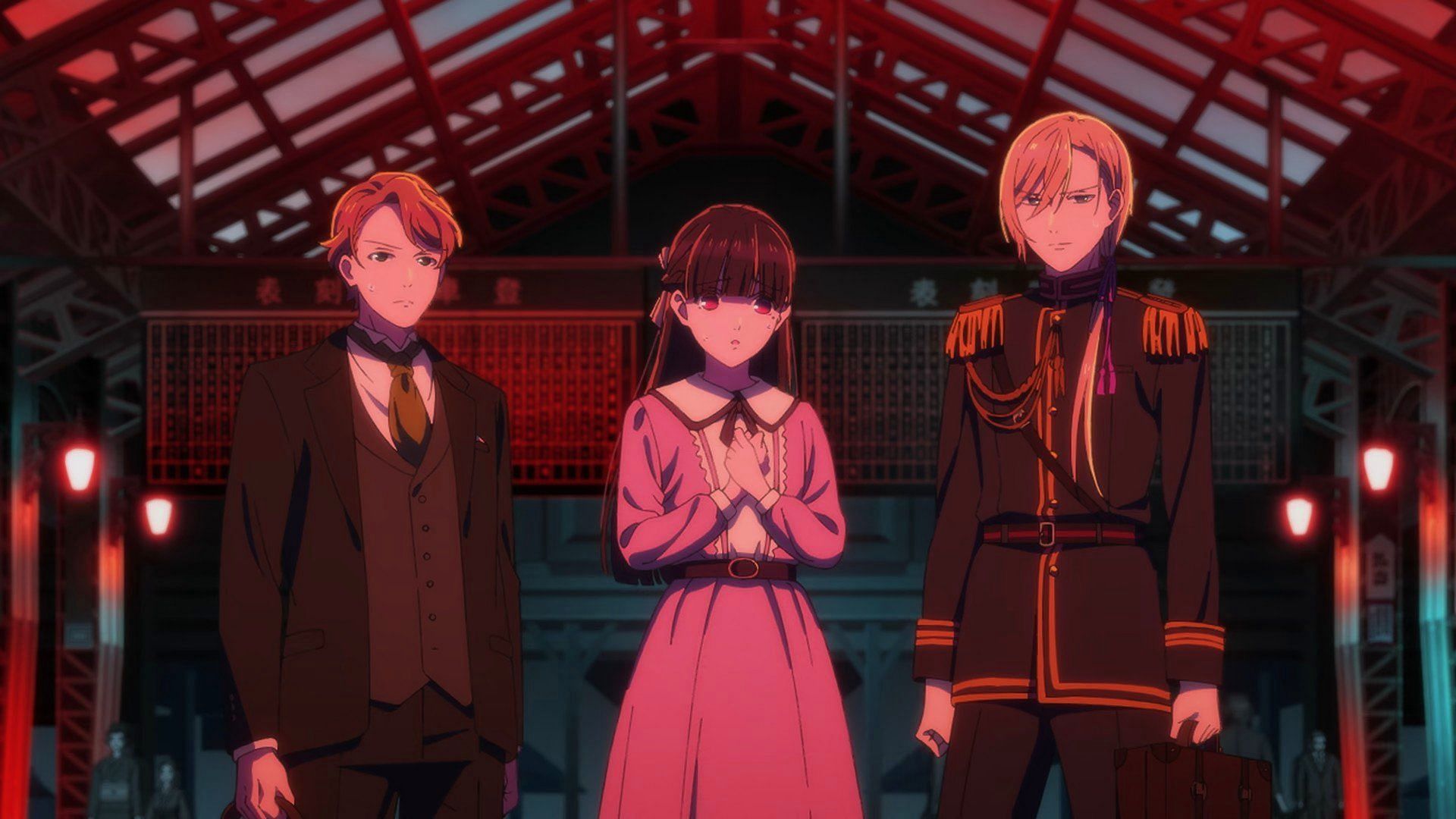 Kiyoka Kudo and others confront Naoshi Usui (Image via Kinema Citrus)