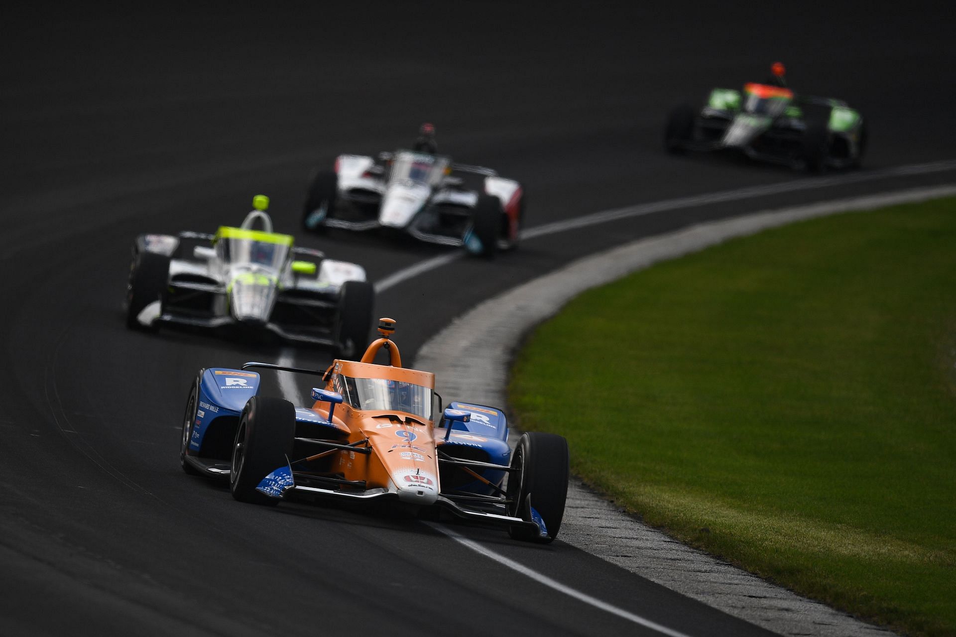 Scott Dixon racing at the NTT IndyCar Series 108th Running of the Indianapolis 500 - Source: Getty