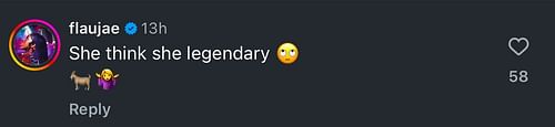 Johnson's comment on LSU's post about Augustus