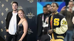Kyle Tucker & wife Samantha enjoy quality time with $80,000,000-worth Travis Scott & others at Reggie Jackson's Mr. October Foundation golf tournament