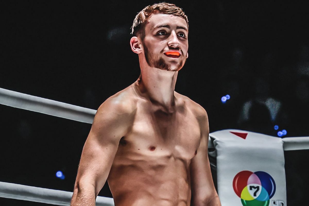 Freddie Haggerty talks about his early days training martial arts. [Photo from ONE Championship]