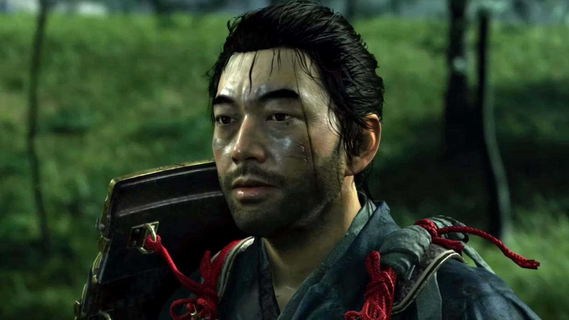 Jin Sakai as seen in the game (Image via Sucker Punch Productions)